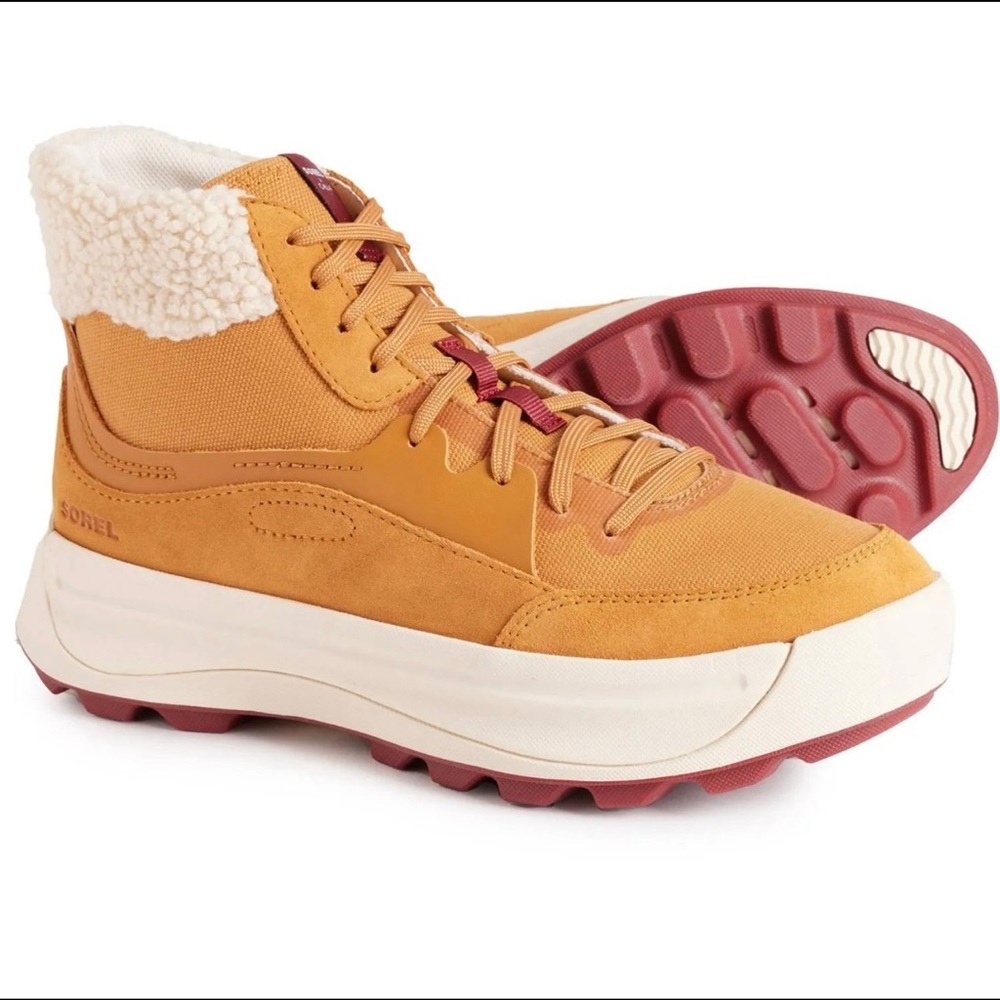 COPY - Sorel X Calia Women's Out 'N About 503 Mid Cozy Sneaker Boots Size 6 New